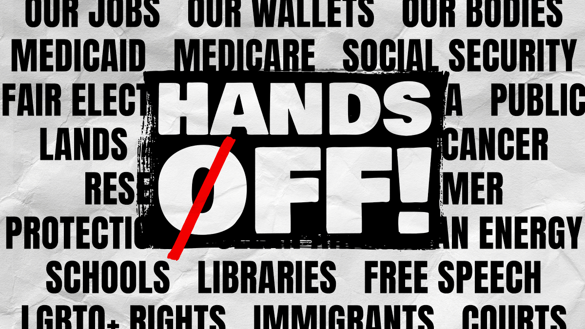 Hands-Off Rally Lecture Image