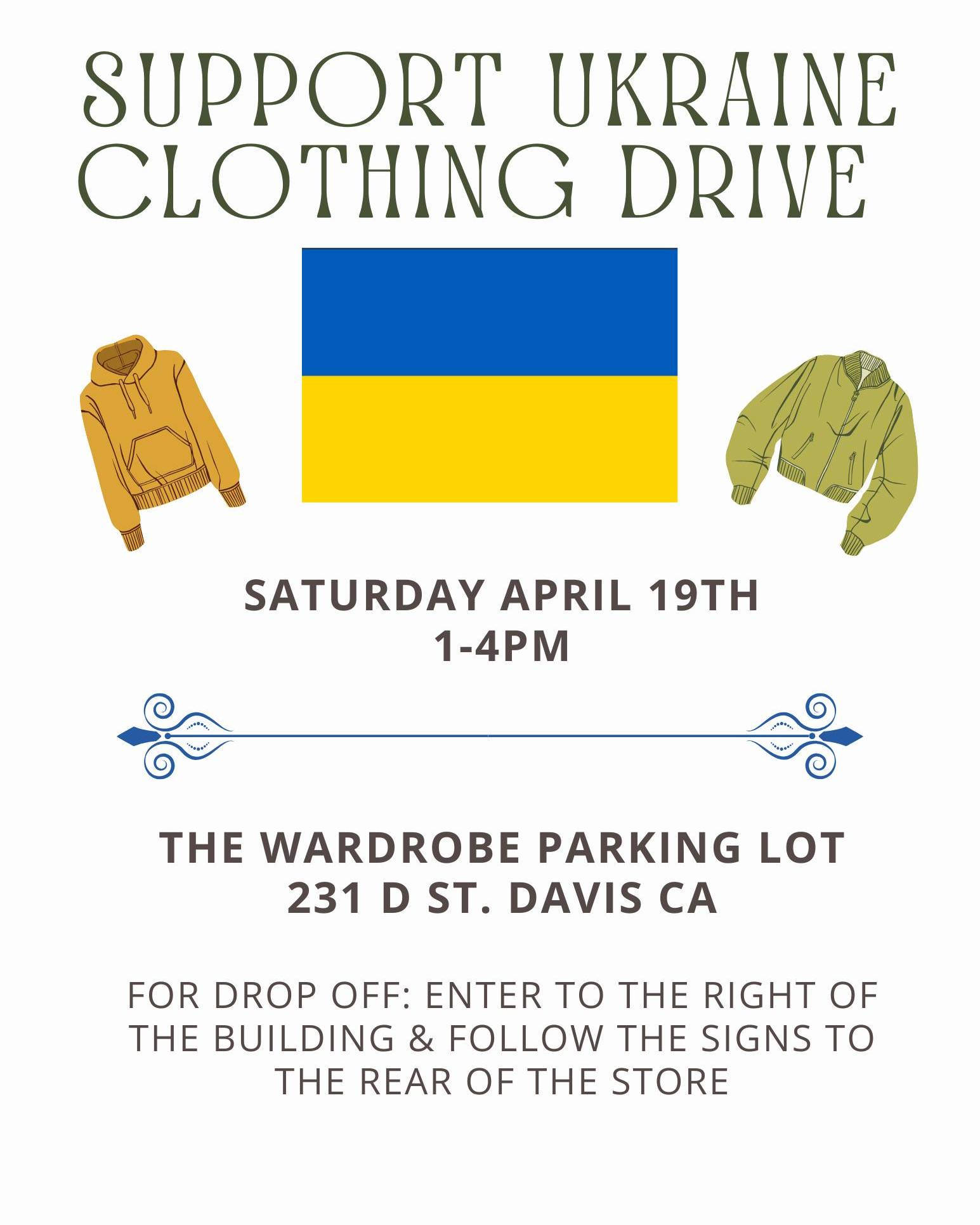 Clothing Drive for Ukrainian Children Lecture Image